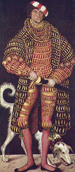 Lucas Cranach Portrat des Herzogs Heinrich der Fromme von Sachsen oil painting image